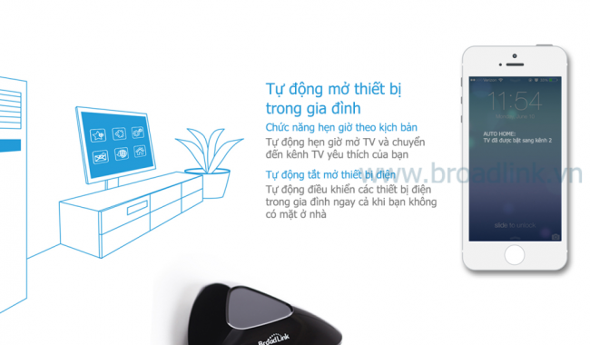 BroadLink RM2 sẽ giúp ngôi nhà của bạn thông minh hơn, điểm nhấn trong nội thất - 2