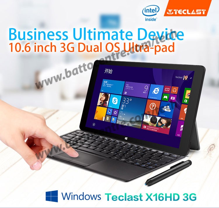 Tablet Teclast X16HD 2 hệ điều hành màn 10.6 "